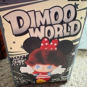 Dimoo World Vinyl Blush Keychain - (Opened Box)